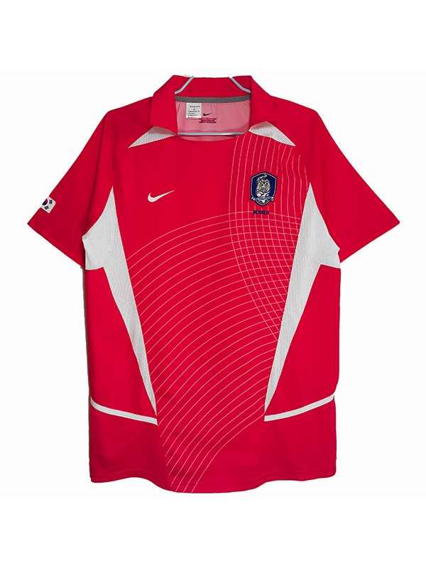 South Korea Corée du Sud maison rétro maillot vintage réplique uniforme hommes football football haut chemise 2002-2003
